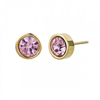 Lima Small Earring Pink/Gold