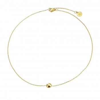Serene Solo Necklace Gold