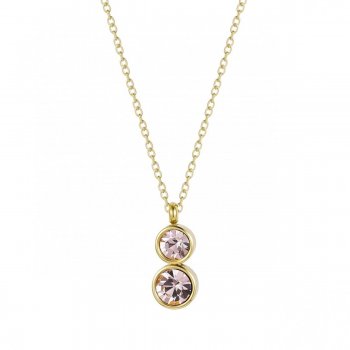 Lima Duo Necklace Vintage Rose/Gold
