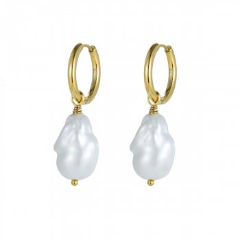 Posh Pearl Large Earring