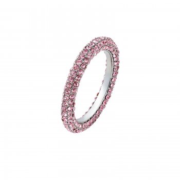 Lola Crystal Ring Light Rose/Silver