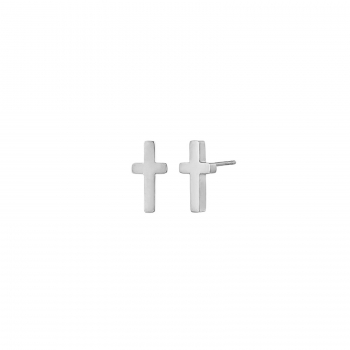 Faith Stud Earring Silver