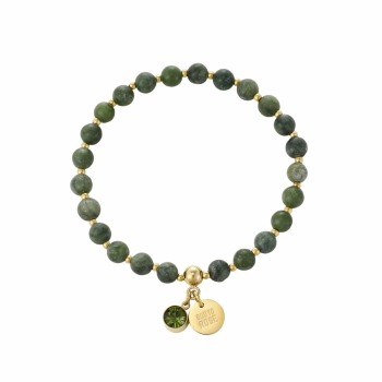 Beverly Bracelet Green/Gold