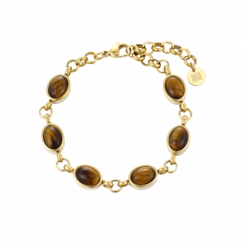 Retro Bracelet Brown/Gold
