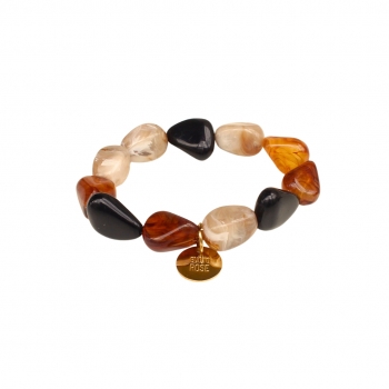 Prisma Resin Bracelet Black