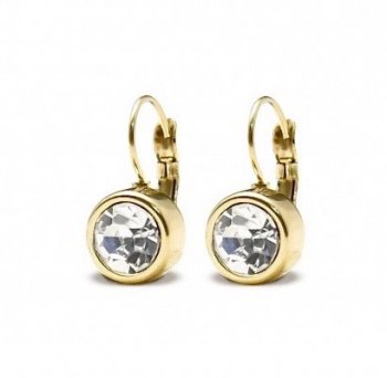 Lima Earring Clear/Gold 