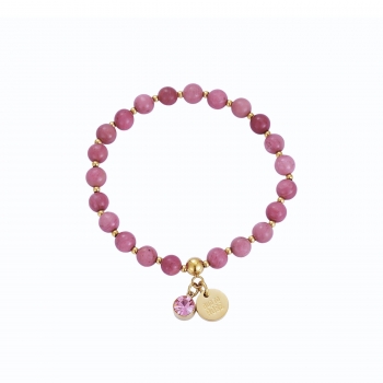 Beverly Bracelet Pink/Gold