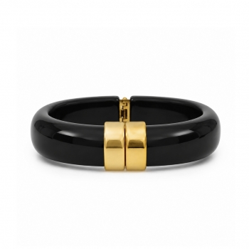 Bali Resin Bangle Black