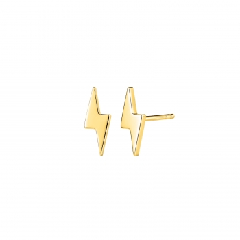 Flash Stud Earring Gold