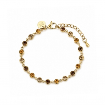 Lima Bracelet Amber/Gold