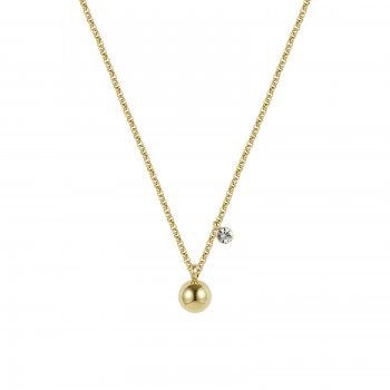 Quincy Short Necklace Gold