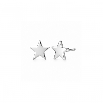 Star Stud Earring Silver