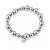 Brea Elastic Bracelet Silver