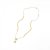 Brea Bead Necklace Gold