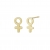 Woman Stud Earring Gold