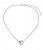 Hitch Crystal Necklace Clear/Silver