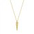 Spike Necklace Gold