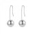 Brea Hook Earring Silver