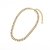 Riviera Reversible Small Necklace White/Gold