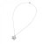 Blossom Long Necklace Silver
