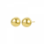 Globe 12mm Stud Earring Gold