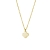 Clover Plain Necklace Gold