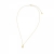 Stella Bead Long Necklace Gold
