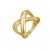 Cross Ring Gold