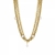 Paris Pearl Necklace Gold