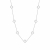Clover Multi Necklace White/Silver