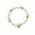 Kelly Pearl Bracelet Gold