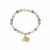Beverly Bracelet Grey/Gold