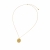 Ray Long Necklace Gold