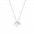Faith Hope Love Necklace Silver