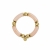 Brooks Beads Resin Bracelet Pink/Gold