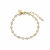 Lima Bracelet Clear/Gold