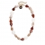 Prisma Resin Necklace Ivory/Brown
