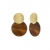 Sorrento Earring Brown/Gold