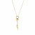 Spike Short Necklace Gold