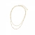 Sacramento 2-Row Necklace Gold