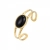 Retro Bangle Black/Gold