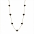 Clover Multi Enamel Bracelet Black/Gold