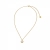 Bash Necklace Clear/Gold