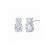 Crystal Earring Silver