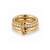 Link Double Ring Gold