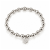 Brea Elastic Small Bracelet Silver