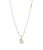Pearl Long Necklace White/Gold