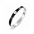 Capri Enamel Bracelet Black/Silver