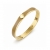 Capri Enamel Bracelet Sand/Gold
