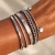 Annie 3mm Bangle Silver